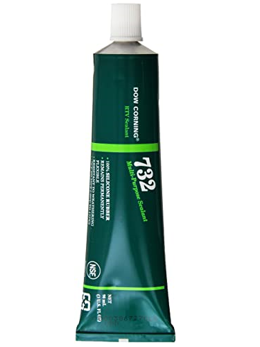 مانع التسرب الشفاف متعدد الأغراض Dow Corning 732، من -60 إلى 180 درجة مئوية، 90 مل 