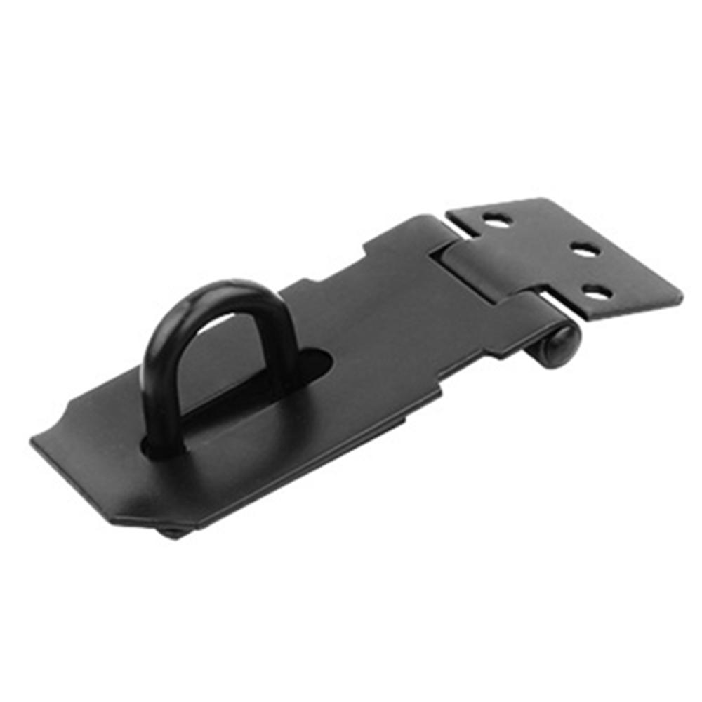 Hasp and Staple Black 3"