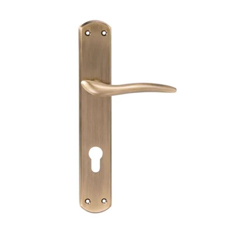 مقبض ييل ​​نحاسي بريستول فضي/ذهبي YA-14