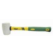 UKEN UH19216 Rubber Hammer 16 Oz Fiber Handle (White)