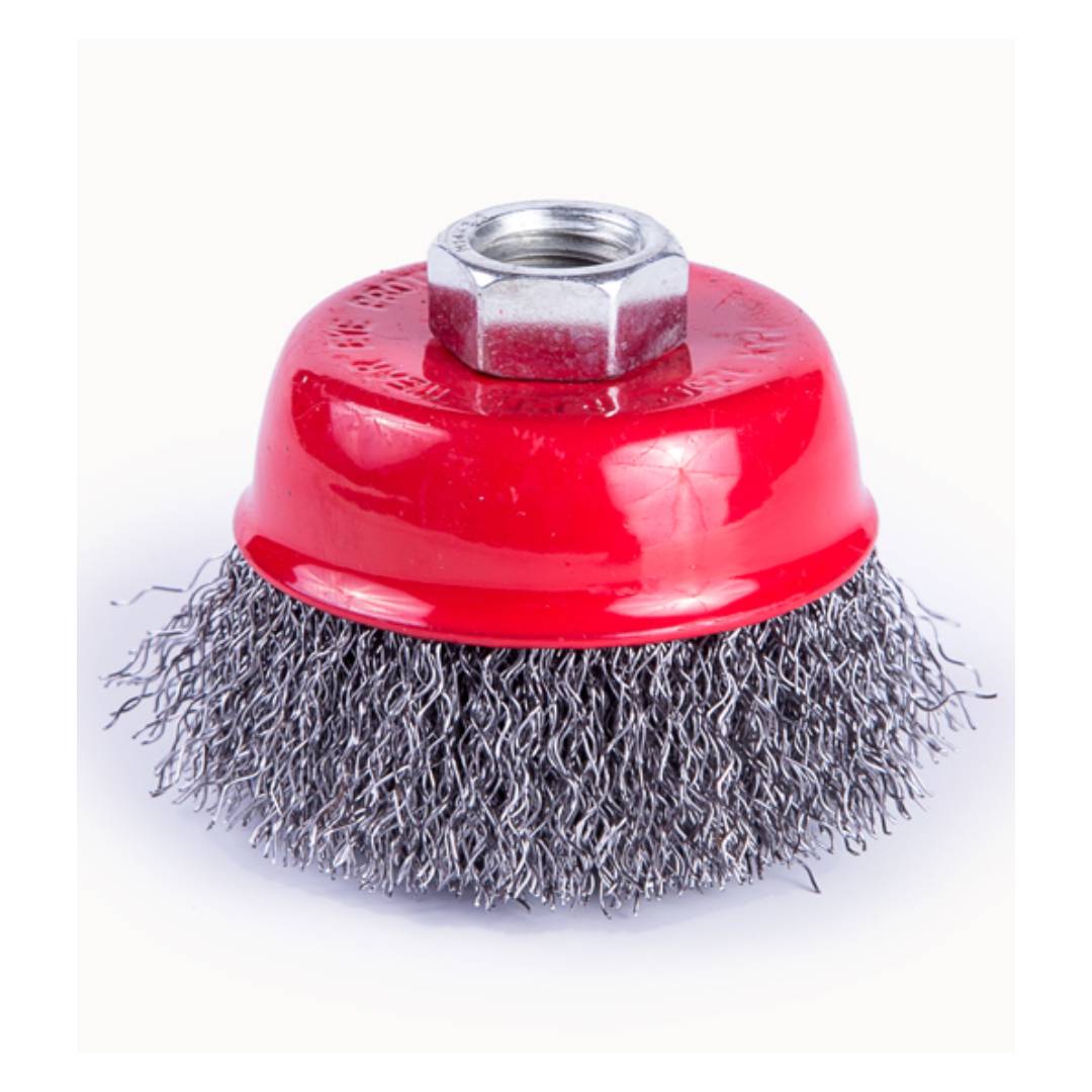 UKEN U42105 Cup Wire Brush M14 X 65MM Crimped