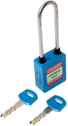 Loto Safety Padlock 40mm 3-PTP SS-304 Long shackle