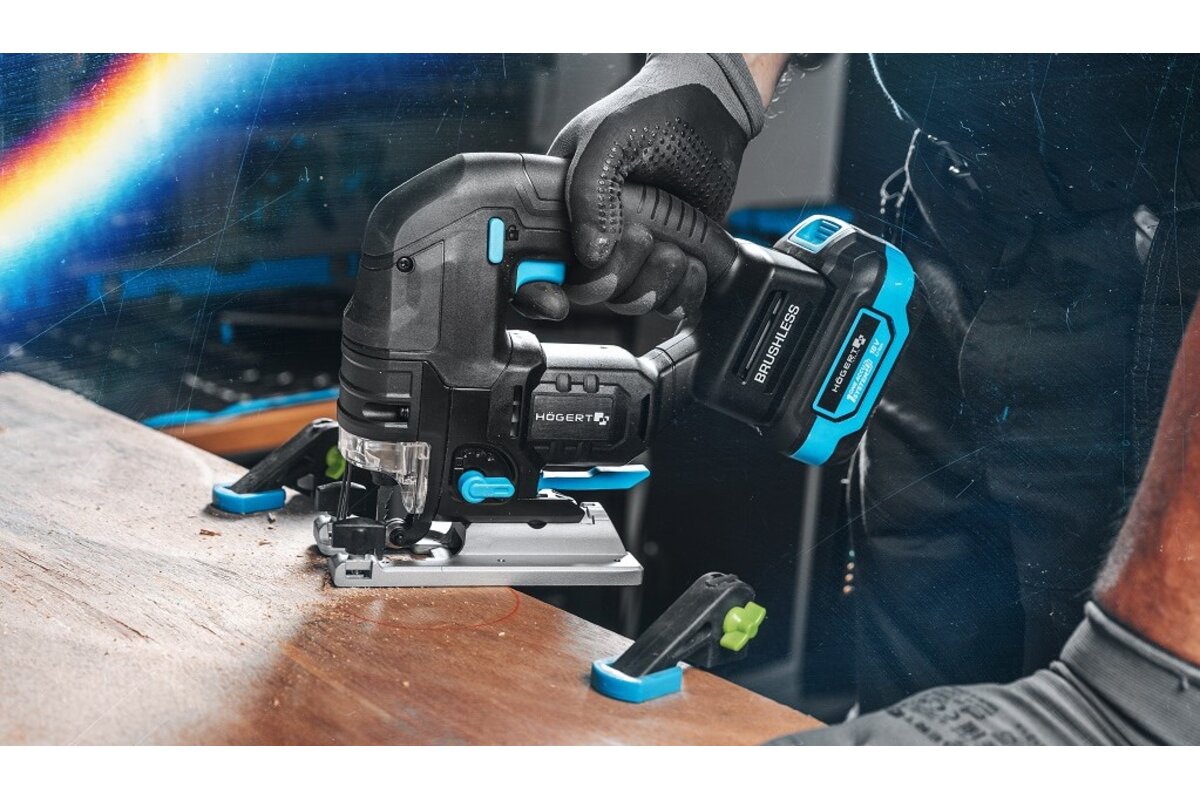 Hogert CORDLESS BRUSHLESS JIGSAW 18V