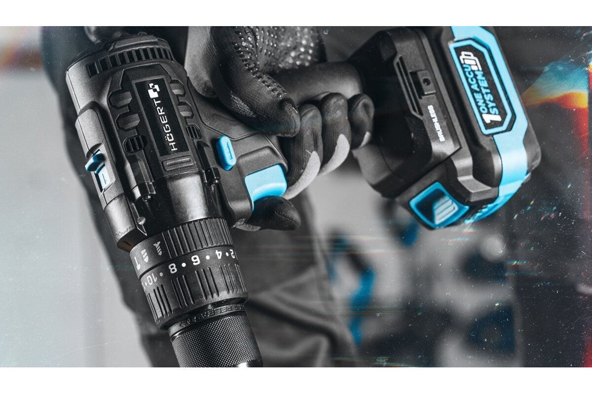 Hogert CORDLESS IMPACT DRILL 18V