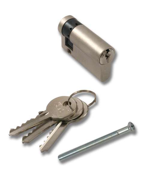 Iseo 5 Pin Half Key Profile Cylinders 45mm