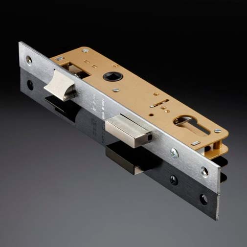 Cuerpo de cerradura Iseo para puerta metálica de 25 mm (con cilindro de 60 mm) 74125