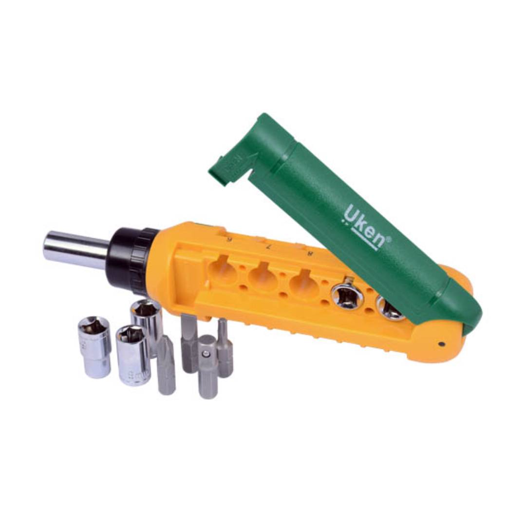 UKEN U6018 Ratchet Screwdriver Set