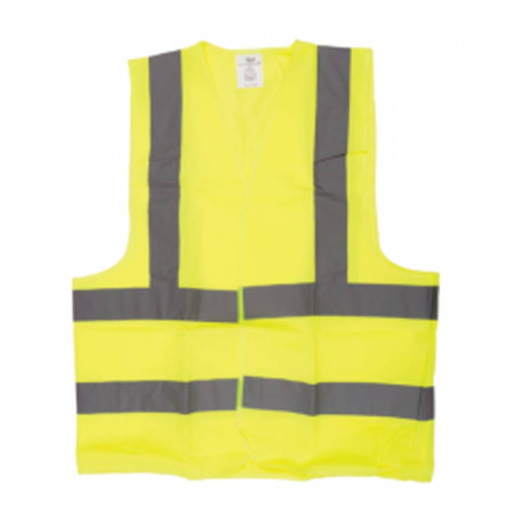 UKEN UJ2601L Safety Jacket Green, Fabric, Large