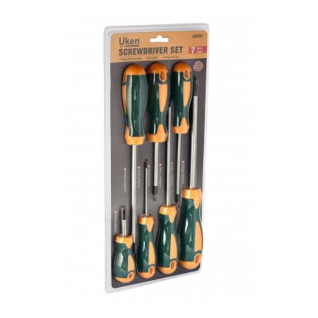 UKEN U6001 Star Screw Driver Set 7Pcs