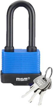 MSM Padlock Whether Proof 50mm Long Shackle