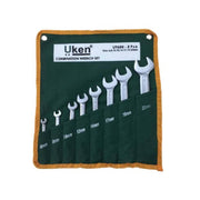 UKEN U9601 Combination Spanner 8-24 Mm, Set 10 Pcs