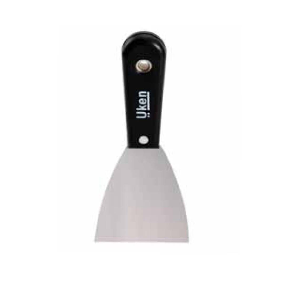 UKEN U04023 Scraper 3" Black Handle