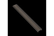 black cover for LED profile GLAX Mini 12 m