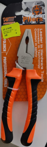 Combination Plier 8" orange black