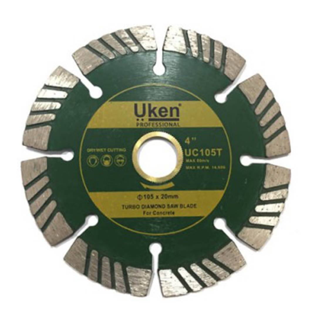 UKEN UC105T Turbo Diamond Saw Blade 105mm
