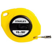 شريط قياس ستانلي STHT34104-8، علبة مغلقة، شفرة فولاذية، 15 مترًا/10 مم، متري-إمبراطوري
