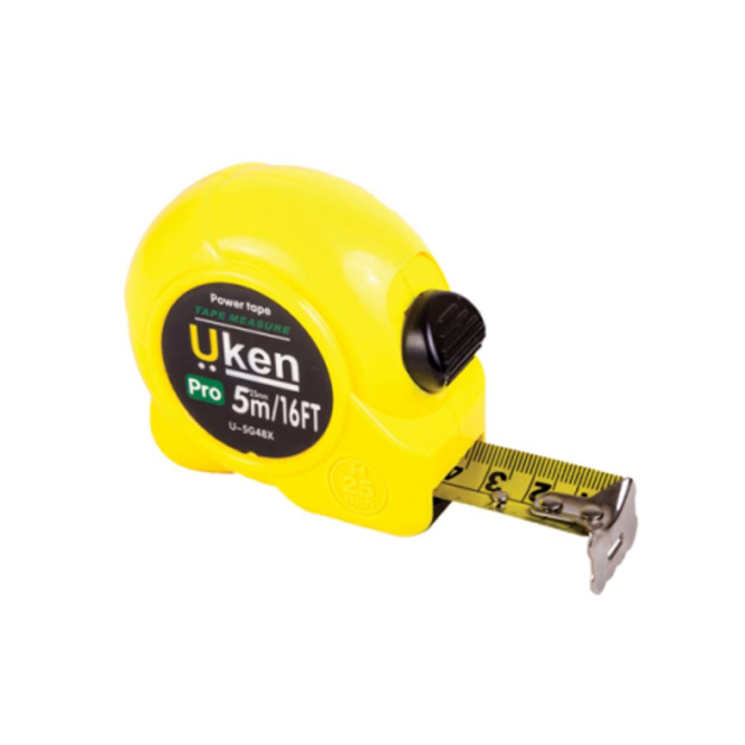 UKEN U3G48WY Measuring Tape 3 Mtr (16Mm) Yellow