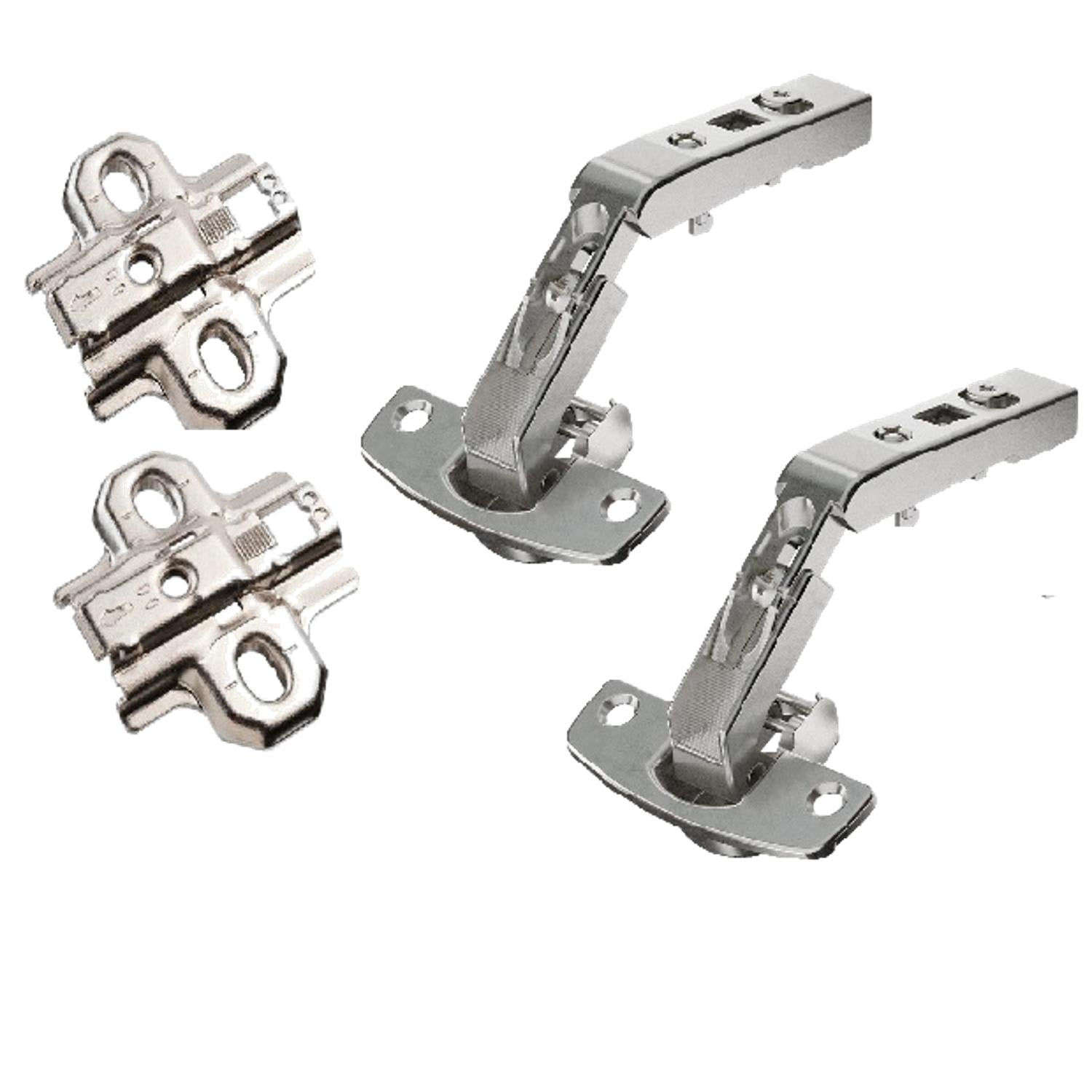 Hettich Intermat 9930 Corner Cabinet Hinges and Mounts 50-65 Degree TB45