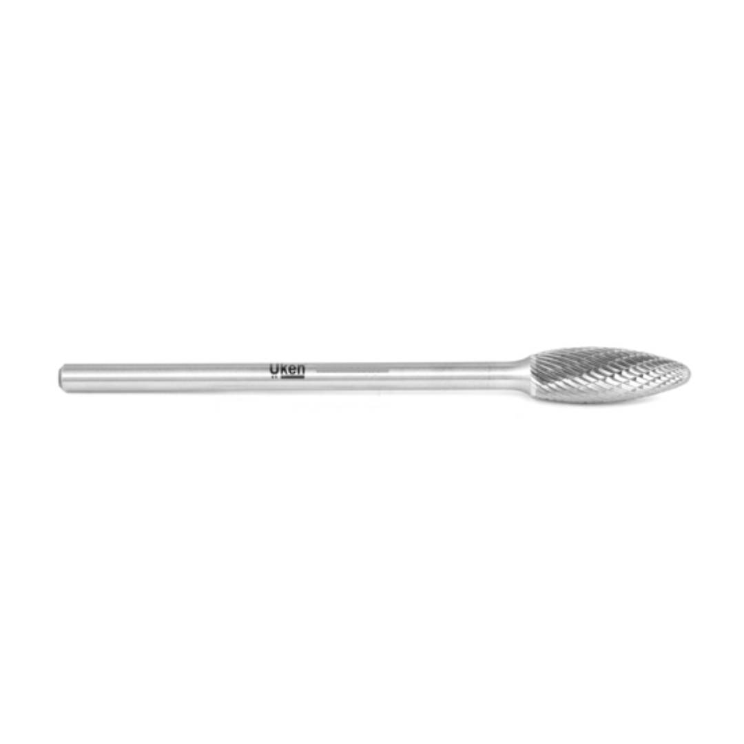 UKEN UH10100 Tungsten Carbide 10X25X6MM (100MM Long) Flame Shape