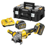 DEWALT DCG414T2-GB XR Flex Volt Angle Grinder Kit  125mm  54v