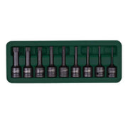 UKEN U1550 Impact Bit Socket Set (Spline) 1/2" Dr - 9 Pcs