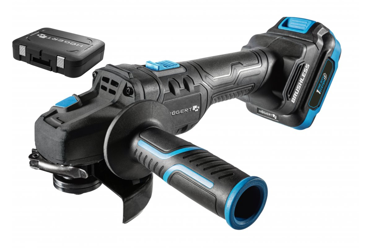 Hogert CORDLESS BRUSHLESS ANGLE GRINDER 125MM 18V