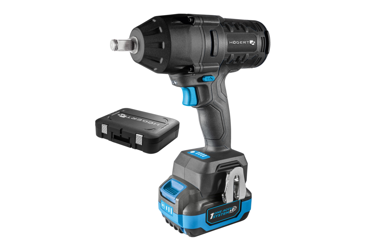 Hogert CORDLESS BRUSHLESS IMPACT WRENCH 600 Nm 18V
