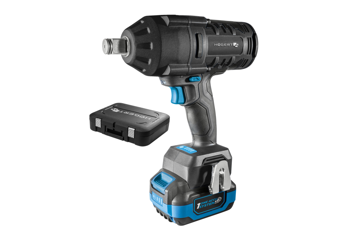 Hogert CORDLESS BRUSHLESS IMPACT WRENCH 1000 Nm 18V